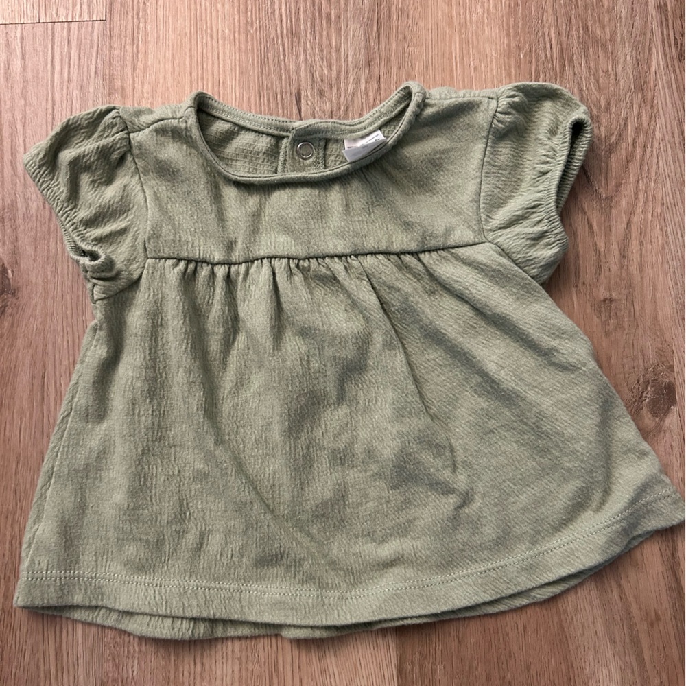 Carter's Olive Baby Top